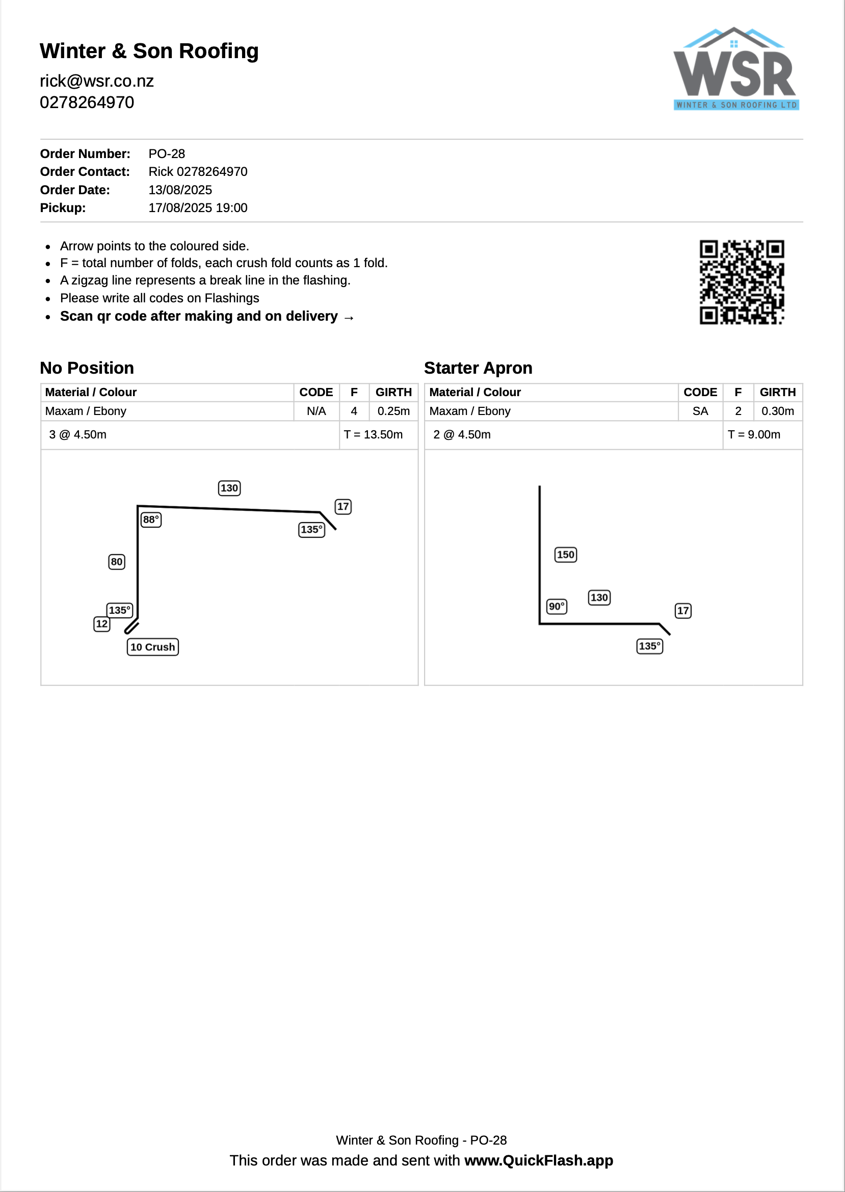 Professional flashing design PDFs manufacturers approve