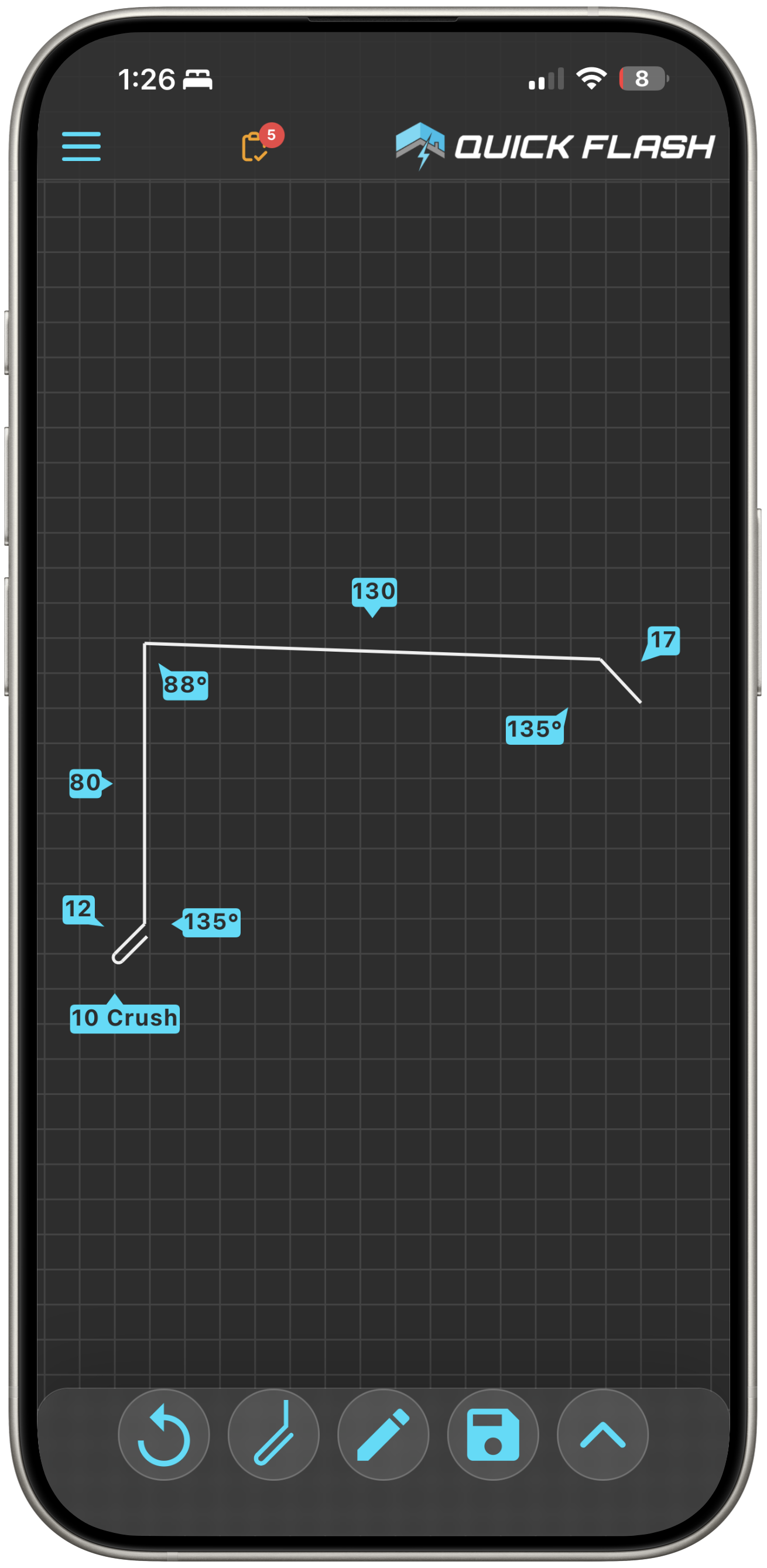 Quick Flash Flashing Designer